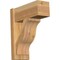 Ekena Millwork Funston Block Rough Sawn Outlooker, Western Red Cedar, 8"W x 18"D x 22"H OUT08X18X22FST05RWR - alternate 1